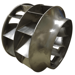 后傾雙進(jìn)風(fēng)風(fēng)輪